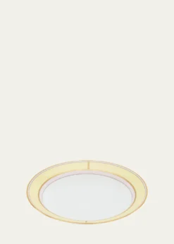 GINORI 1735Diva Colonna Soup Plate, Giallo