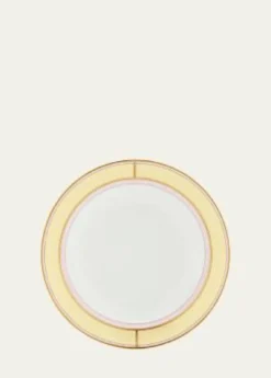 GINORI 1735Diva Colonna Soup Plate, Giallo
