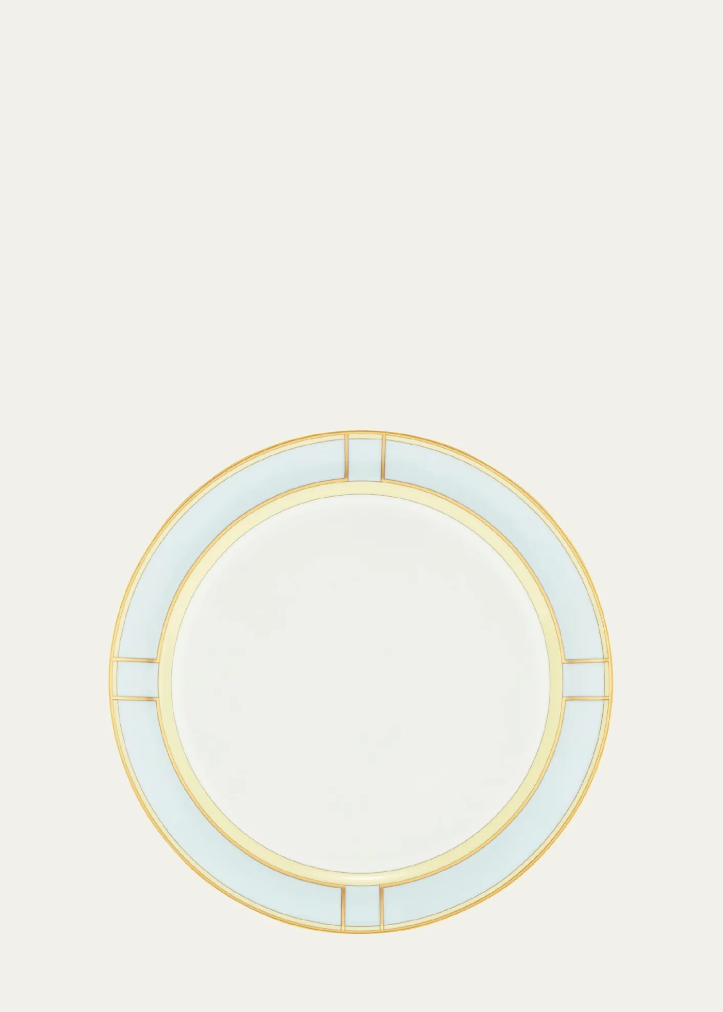 GINORI 1735Diva Dinner Plate, Celeste