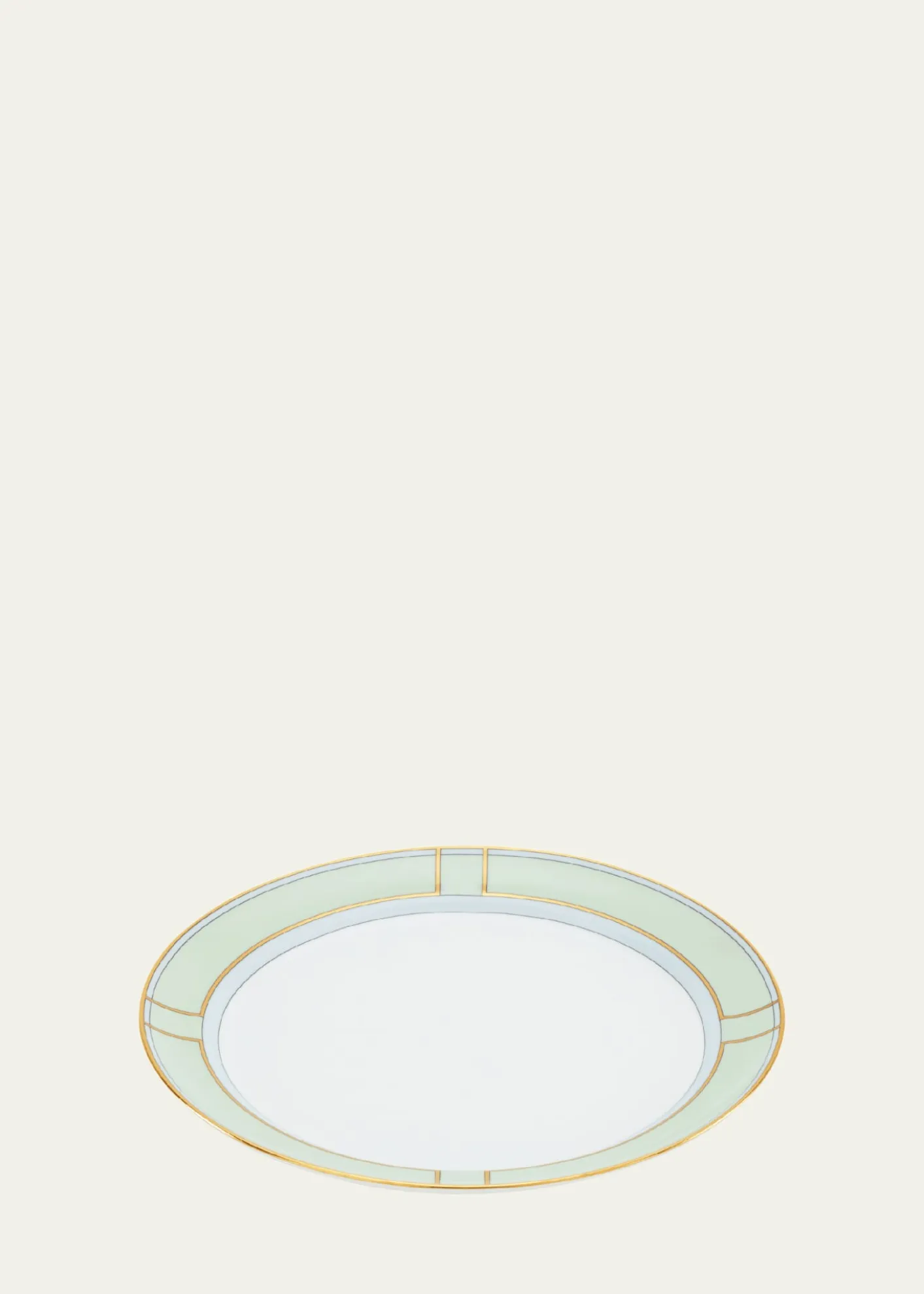 GINORI 1735Diva Dinner Plate, Verde