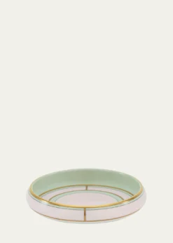 GINORI 1735Diva Round Tray, Rosa