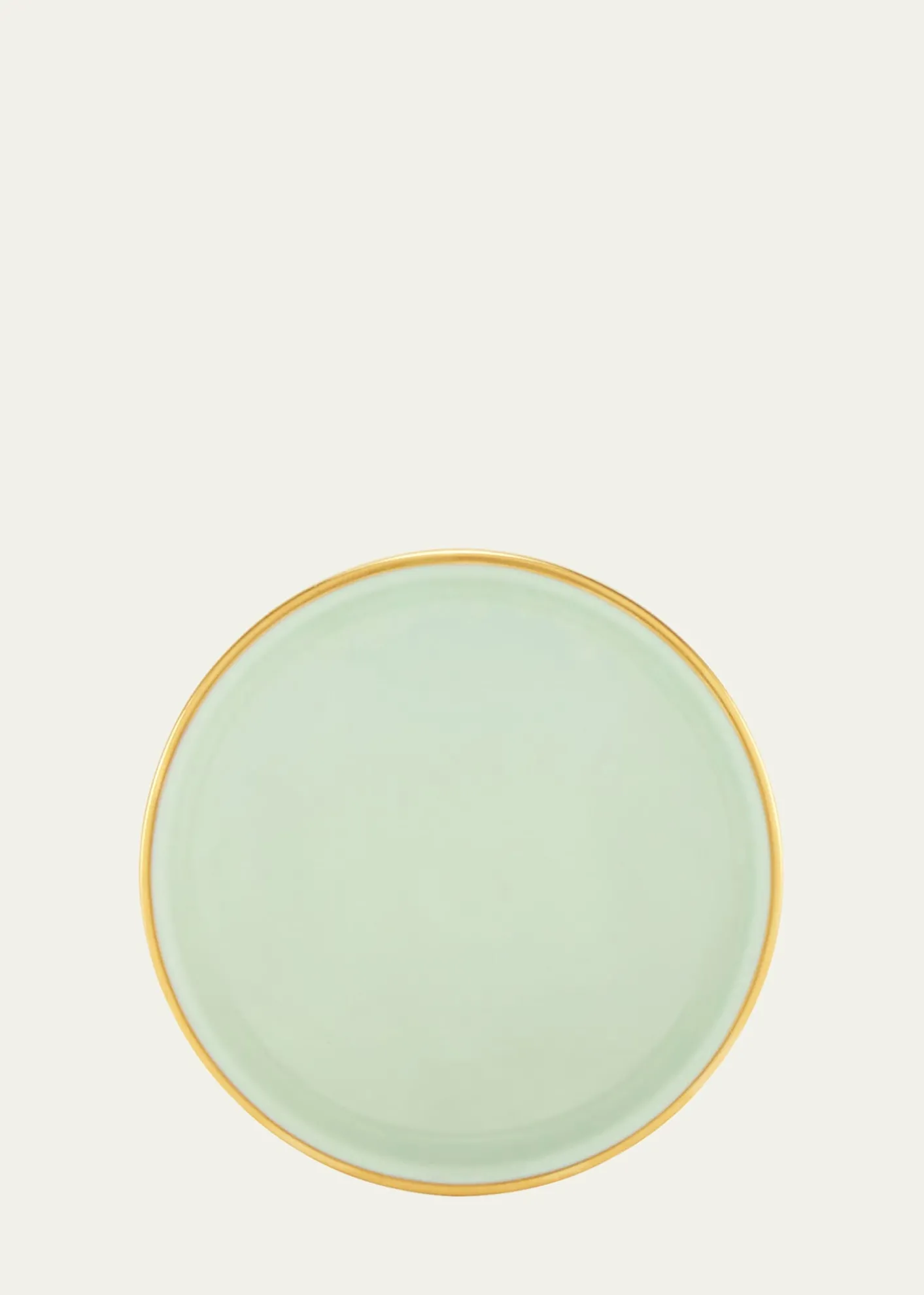 GINORI 1735Diva Verde Butter Dish