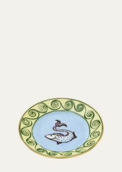GINORI 1735Il Viaggio di Nettuno Flat Bread Plate