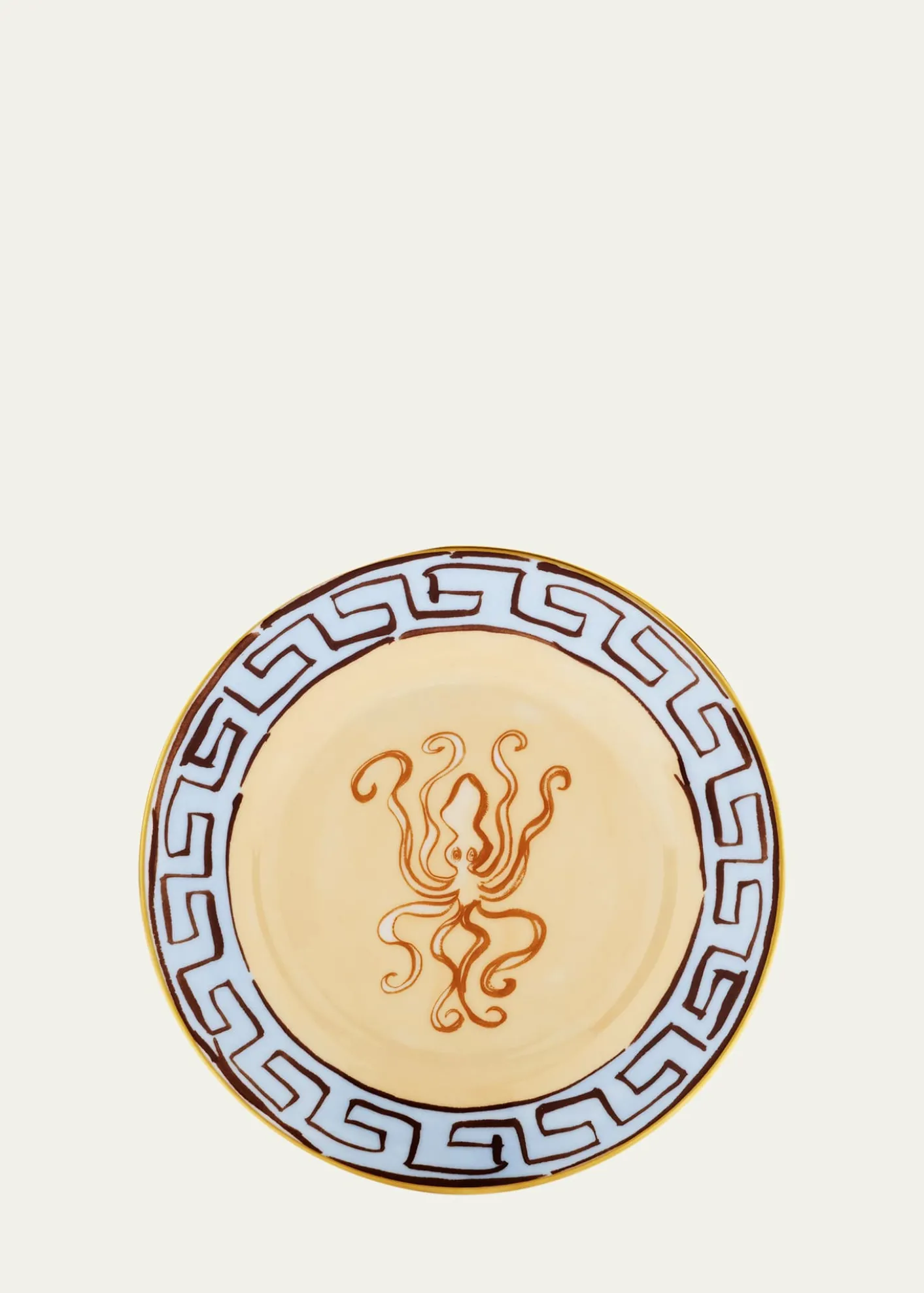 GINORI 1735Il Viaggio di Nettuno Flat Bread Plate