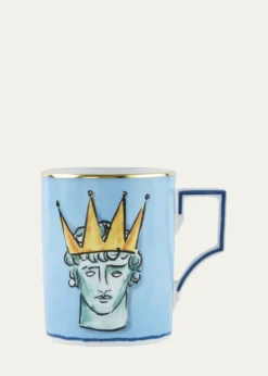 GINORI 1735Il Viaggio di Nettuno Mug, Blue