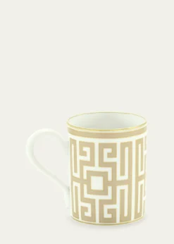 GINORI 1735Labirinto Cachemire Mug, 12.8 oz.