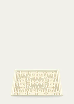 GINORI 1735Labirinto Cachemire Vide Poche Square Plate
