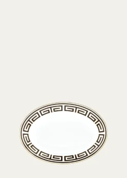 GINORI 1735Labirinto Ebano Oval Flat Platter