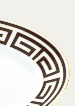 GINORI 1735Labirinto Ebano Oval Flat Platter