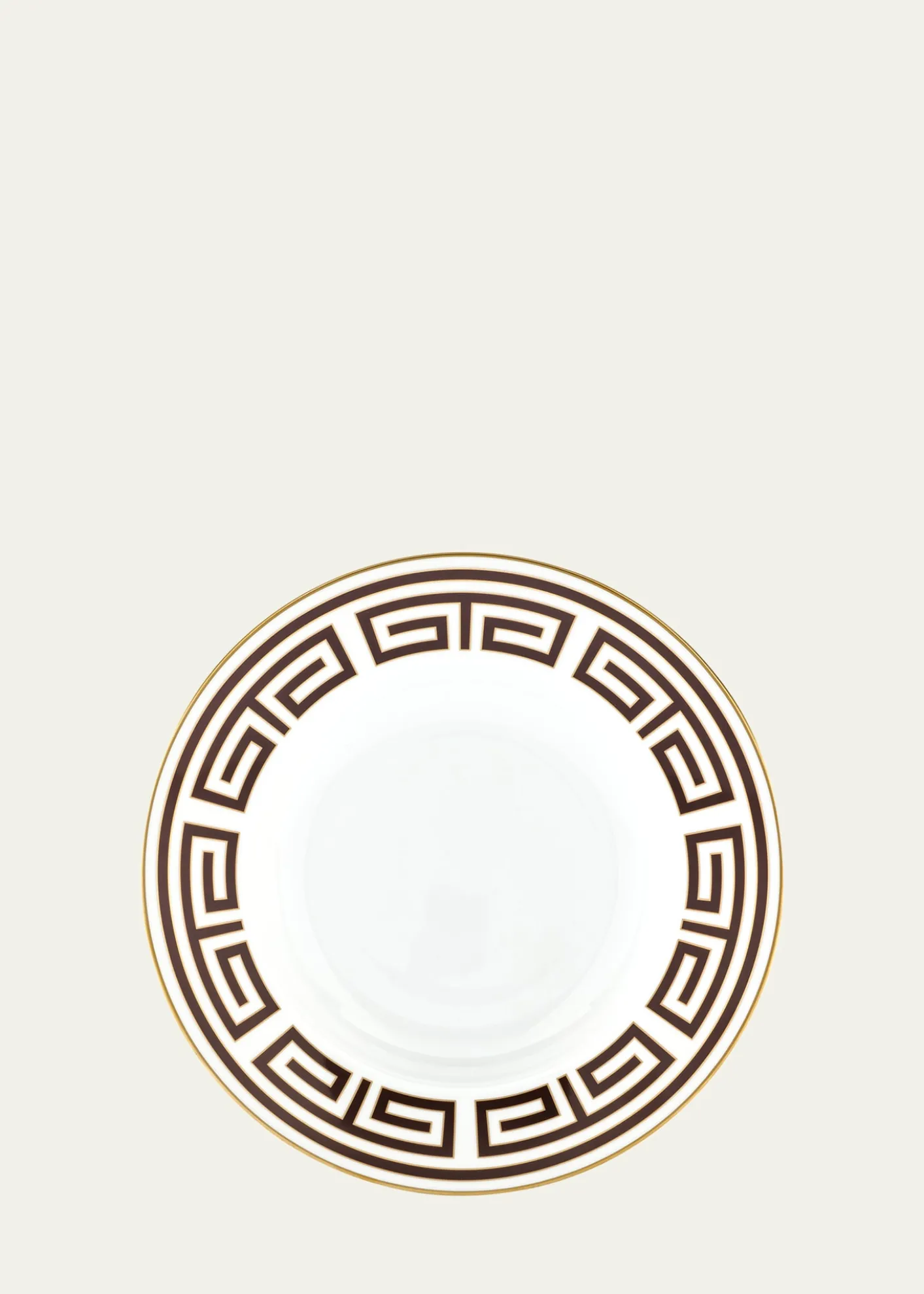 GINORI 1735Labirinto Ebano Soup Plate