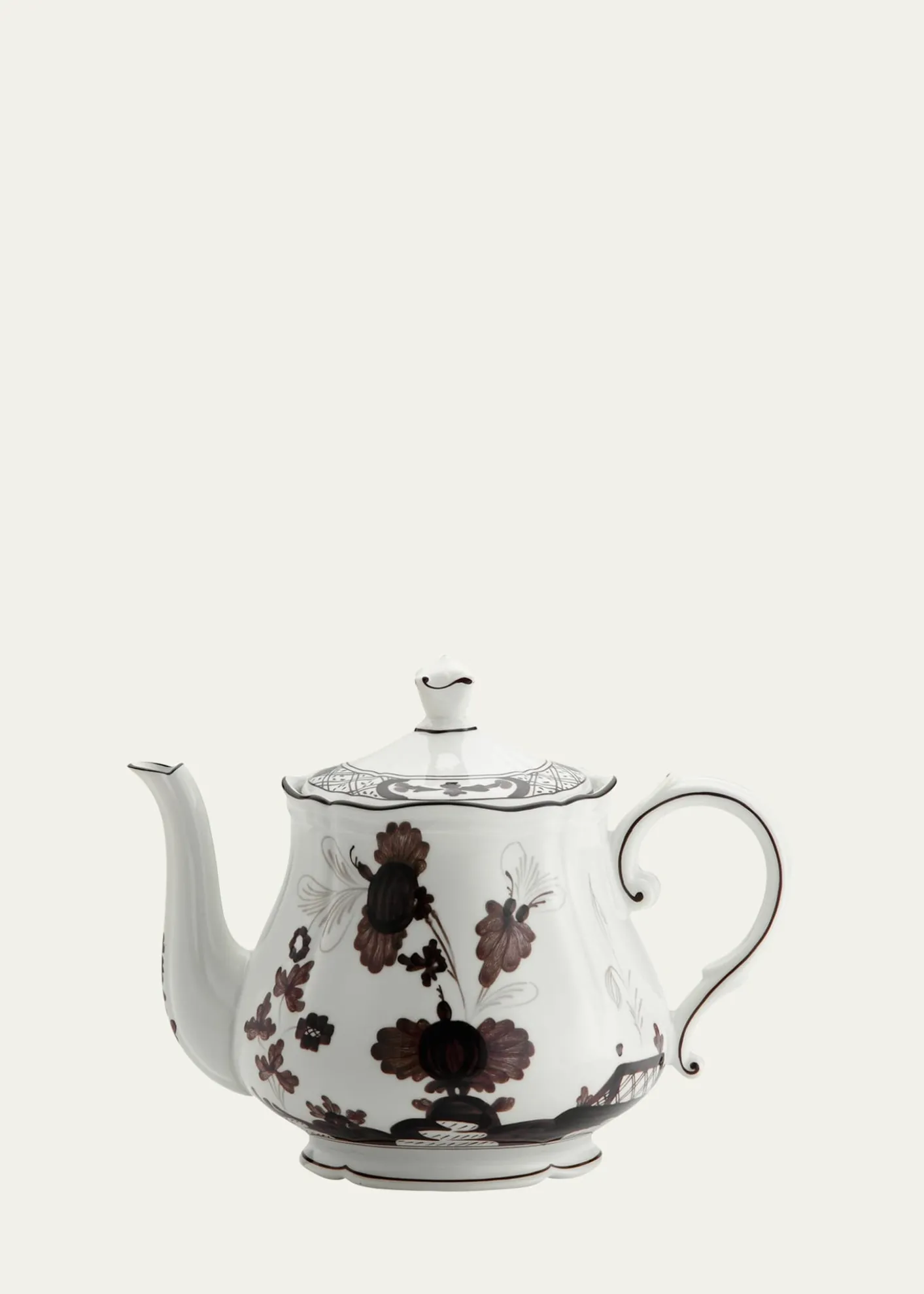 GINORI 1735Oriente Italiano Albus Small Teapot, 23 oz.