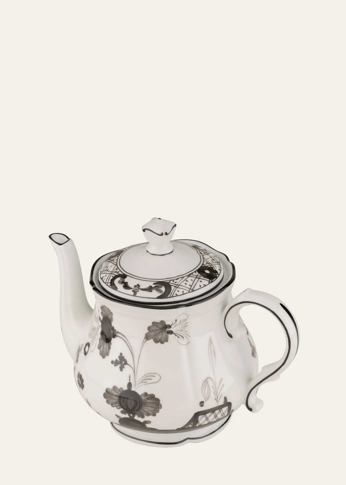 GINORI 1735Oriente Italiano Albus Small Teapot, 23 oz.