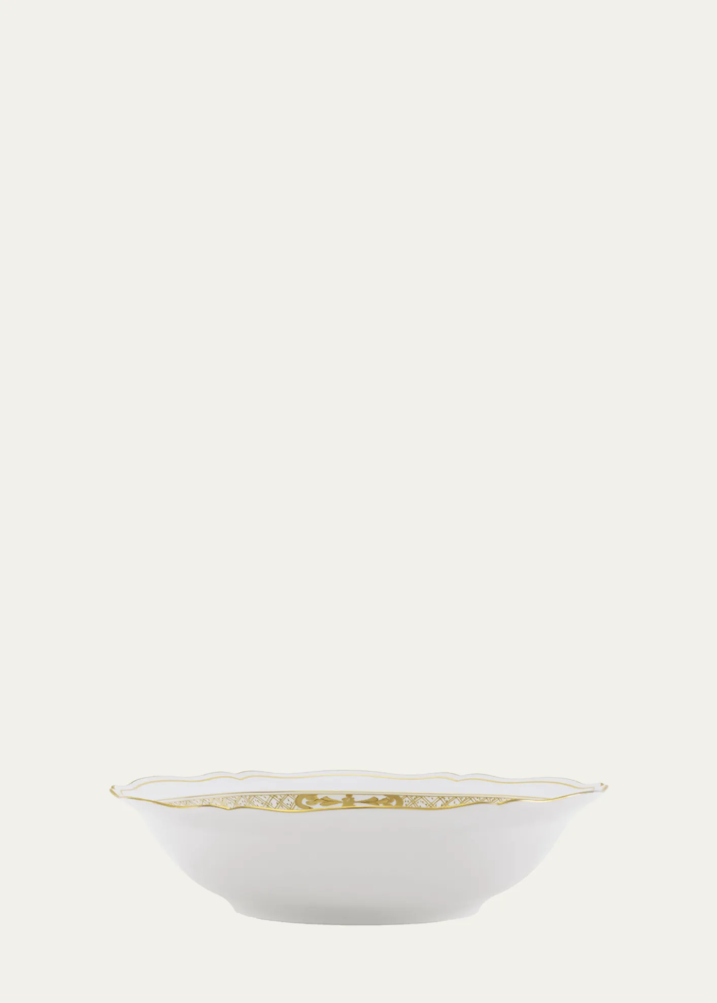 GINORI 1735Oriente Italiano Aurum Deep Round Serving Bowl