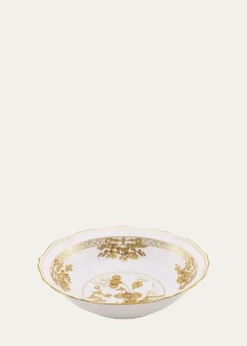 GINORI 1735Oriente Italiano Aurum Deep Round Serving Bowl