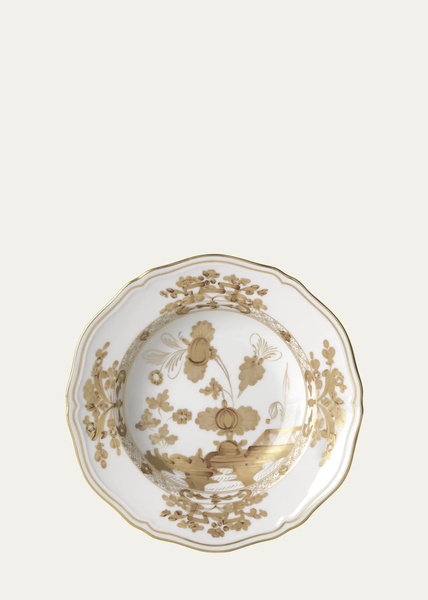 GINORI 1735Oriente Italiano Aurum Soup Plate