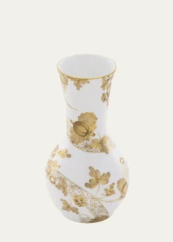GINORI 1735Oriente Italiano Aurum Tulipano Vase, 8"