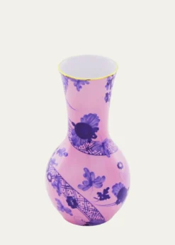 GINORI 1735 Oriente Italiano Azalea Tulipano Vase, 8"
