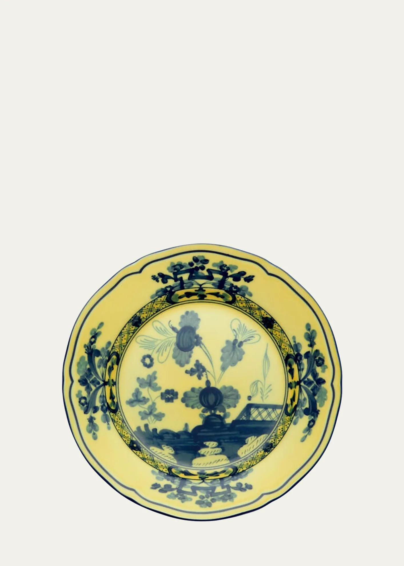 GINORI 1735Oriente Italiano Bread Plate, Citrino