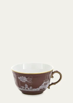 GINORI 1735Oriente Italiano Castagna Teacup, 7.43 oz.
