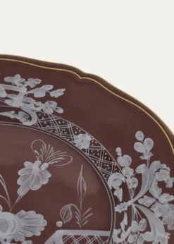 GINORI 1735Oriente Italiano Castagna Charger Plate