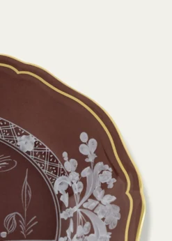 GINORI 1735Oriente Italiano Castagna Bread and Butter Plate