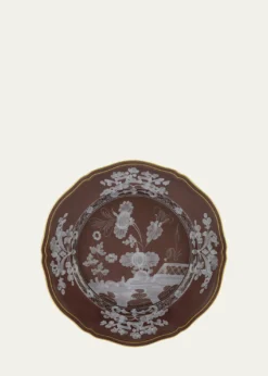 GINORI 1735Oriente Italiano Castagna Dinner Plate