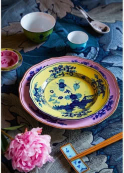 GINORI 1735Oriente Italiano Cereal Bowl, Pervinca