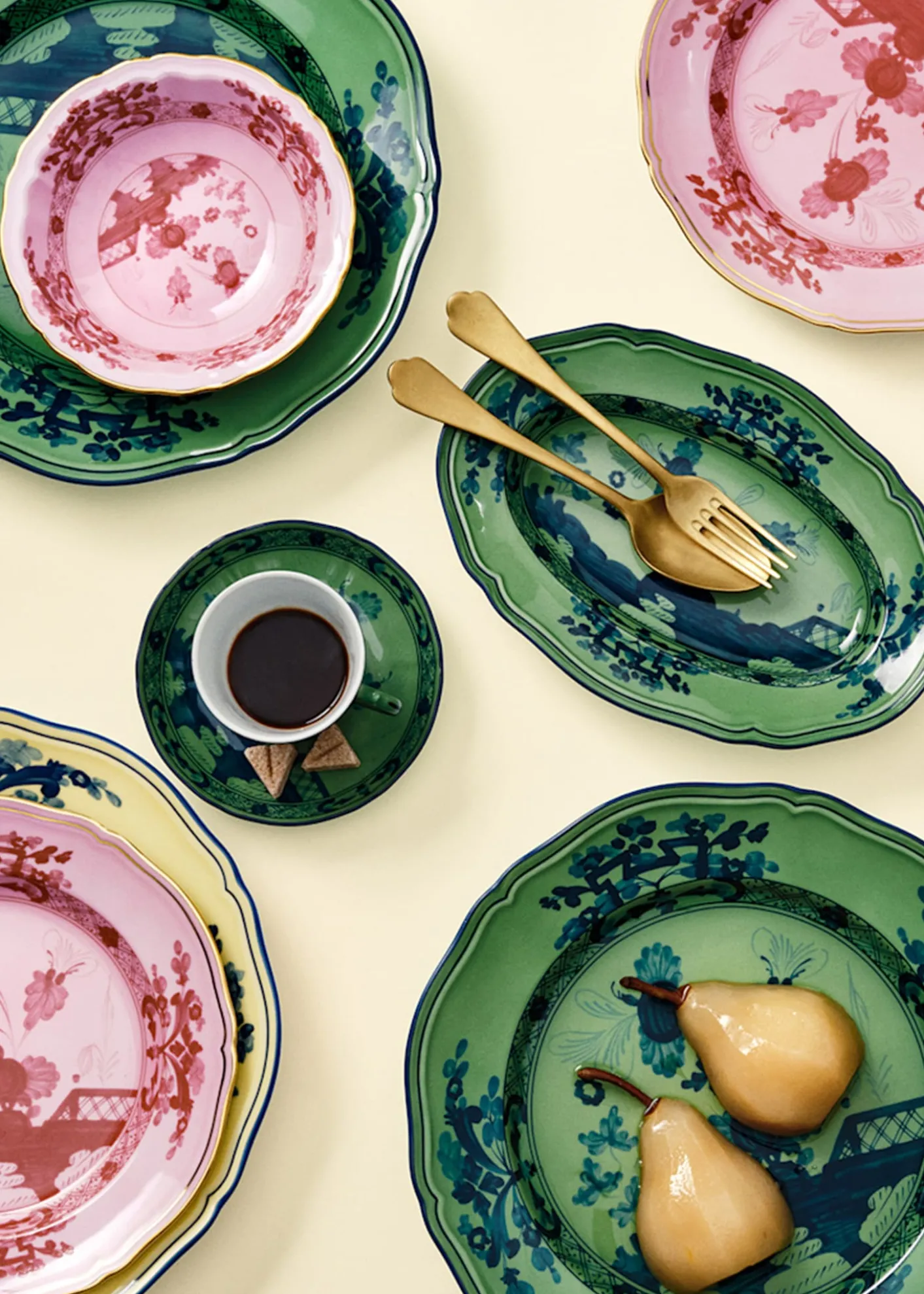 GINORI 1735Oriente Italiano Cereal Bowl, Porpora