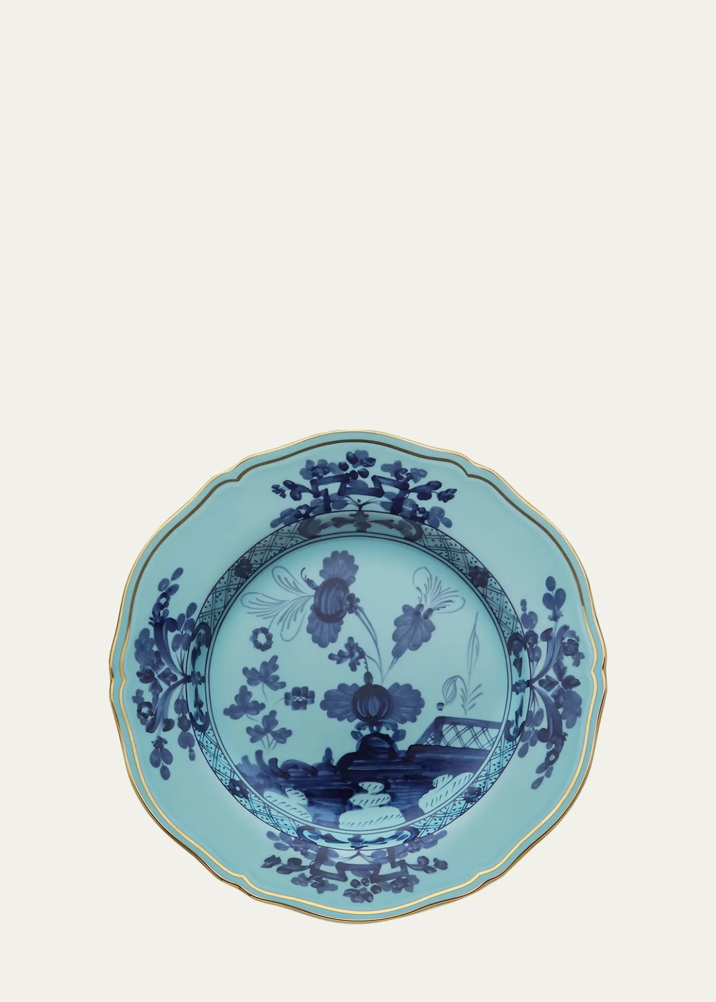 GINORI 1735Oriente Italiano Dinner Plate, Iris
