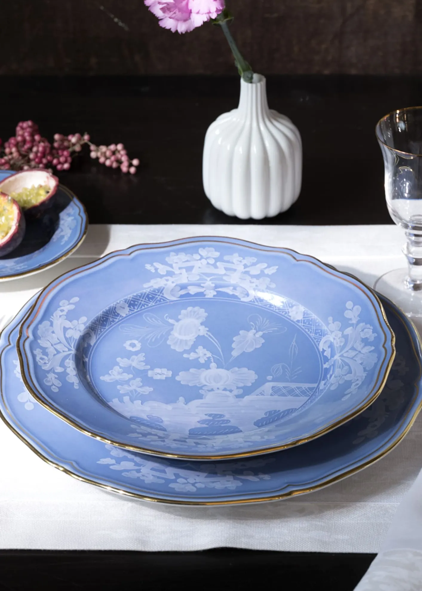 GINORI 1735Oriente Italiano Dinner Plate, Pervinca