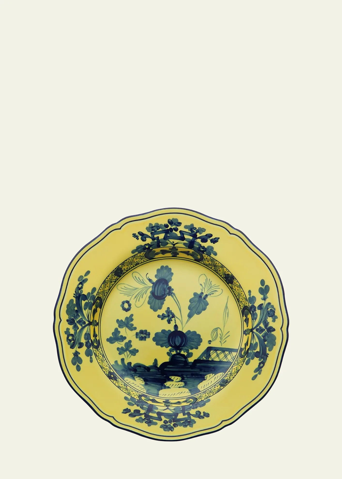GINORI 1735Oriente Italiano Dinner Plate, Citrino