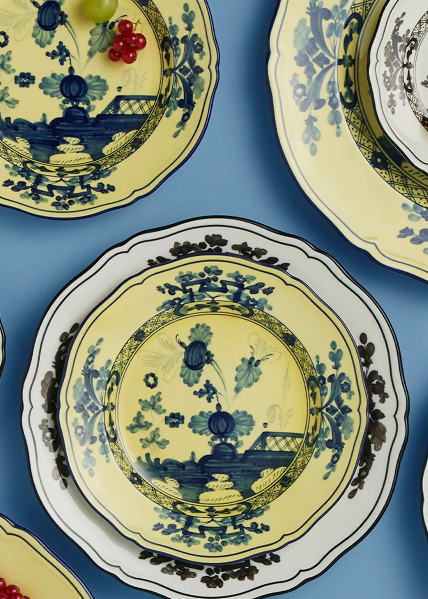 GINORI 1735Oriente Italiano Dinner Plate, Citrino