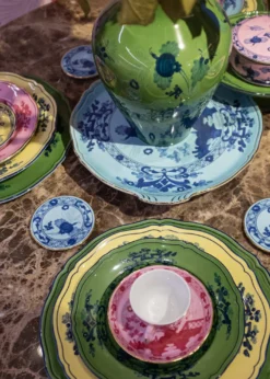 GINORI 1735Oriente Italiano Iris Gold Teacup