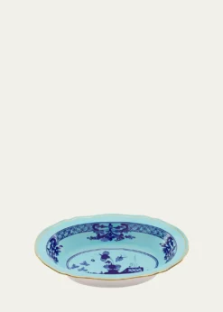 GINORI 1735Oriente Italiano Iris Deep Oval Serving Bowl