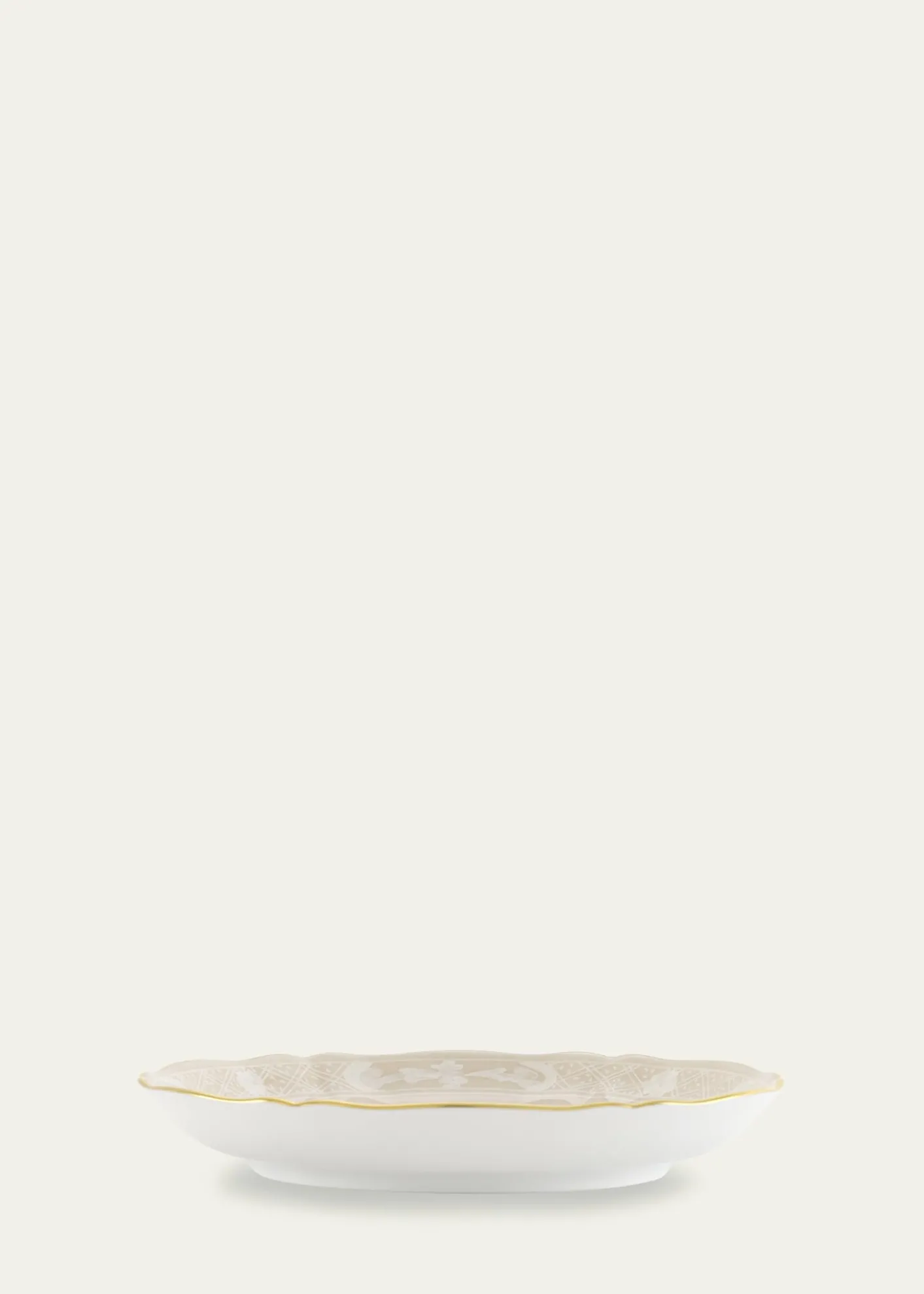 GINORI 1735Oriente Italiano Meringa Tea Saucer
