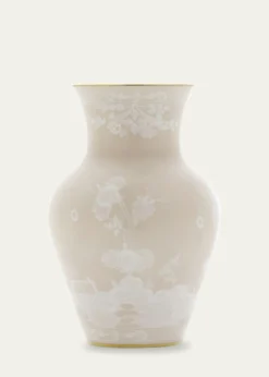 GINORI 1735Oriente Italiano Meringa Ming Vase - 10"