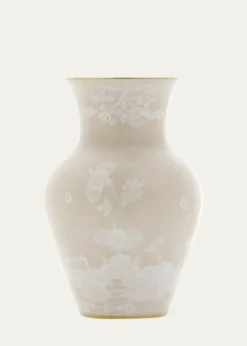 GINORI 1735Oriente Italiano Meringa Ming Vase - 10