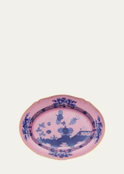 GINORI 1735Oriente Italiano Oval Flat Platter