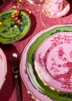 GINORI 1735Oriente Italiano Salad Plate Azalea