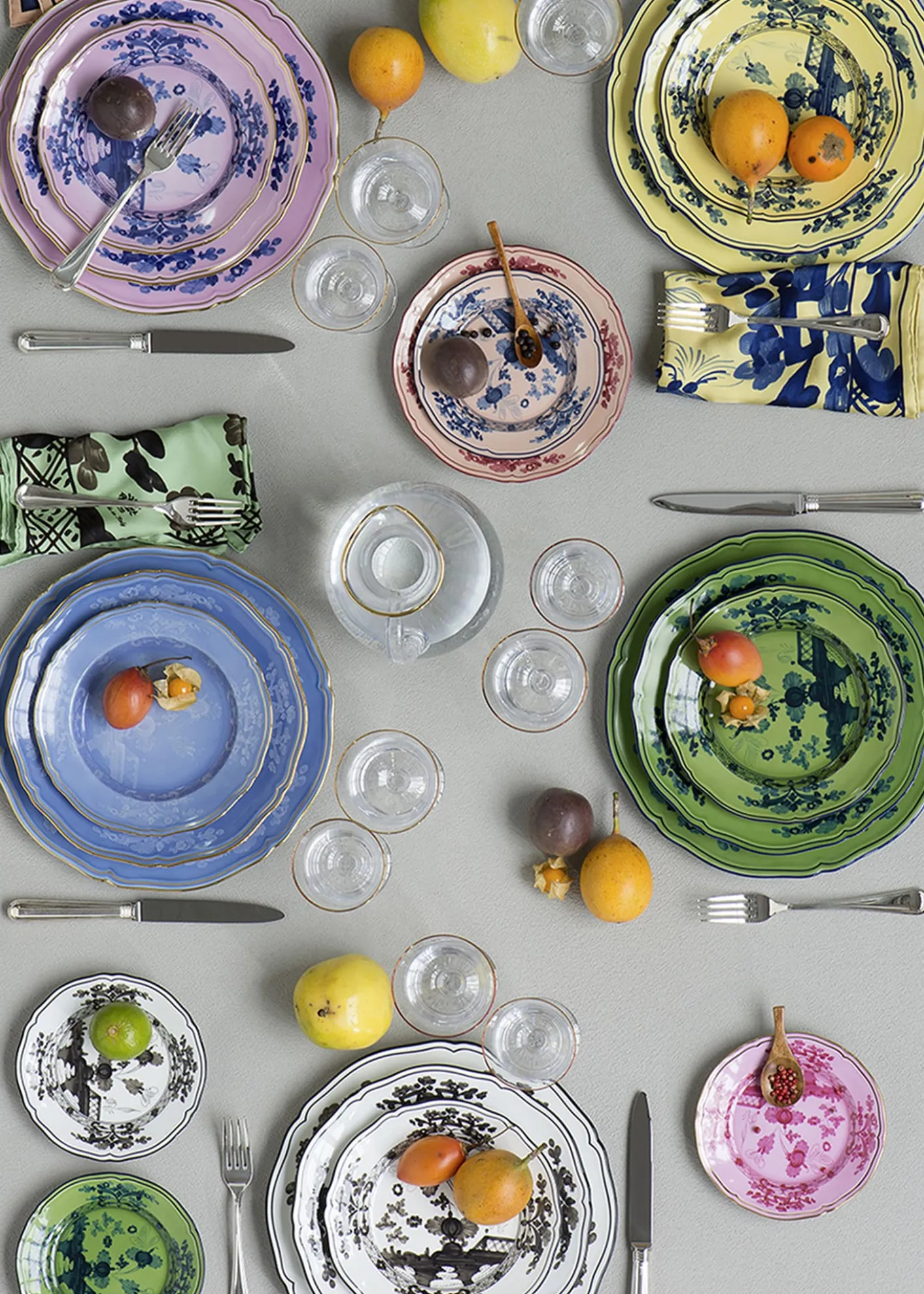 GINORI 1735Oriente Italiano Salad Plate, Iris