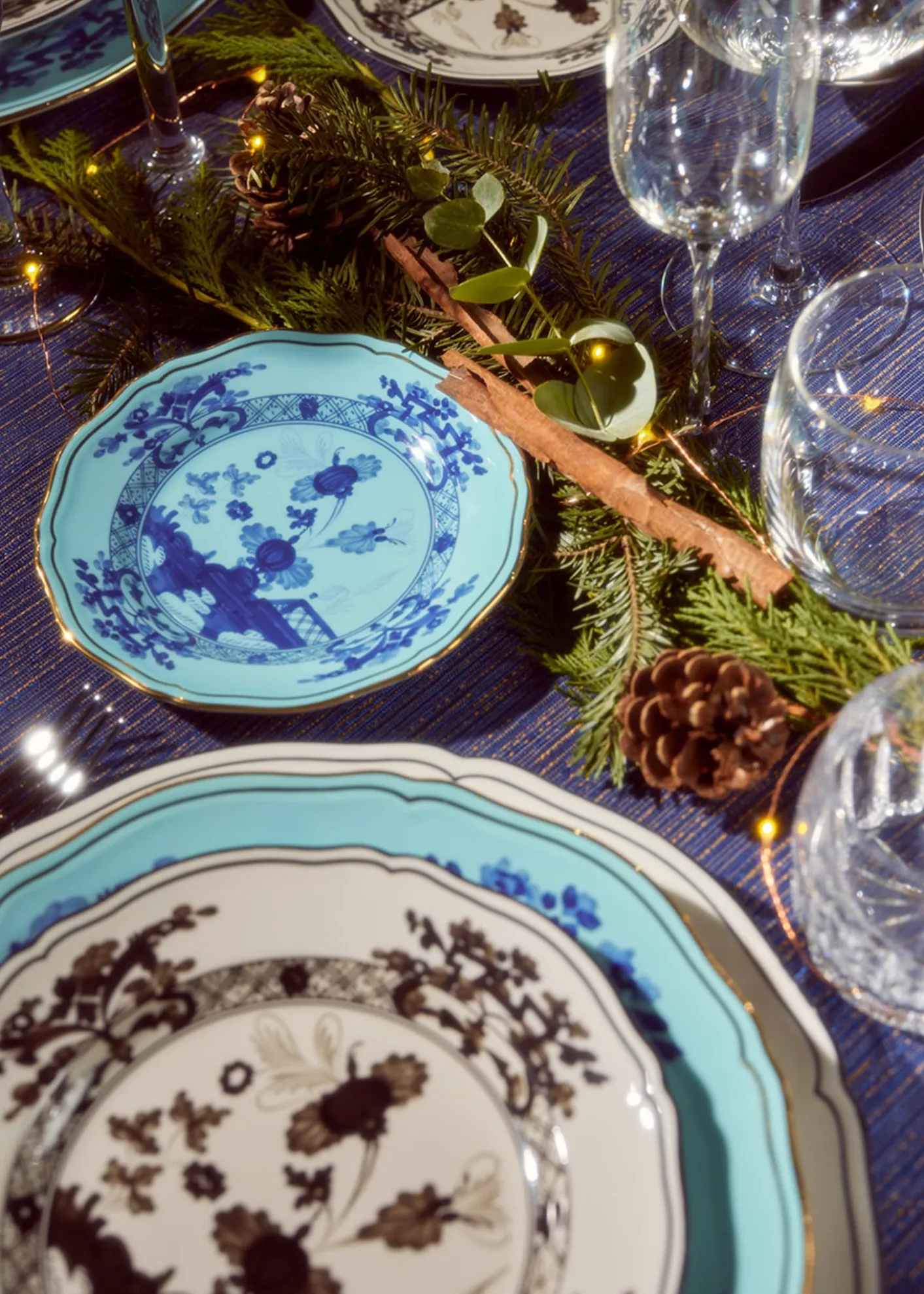 GINORI 1735Oriente Italiano Salad Plate, Iris