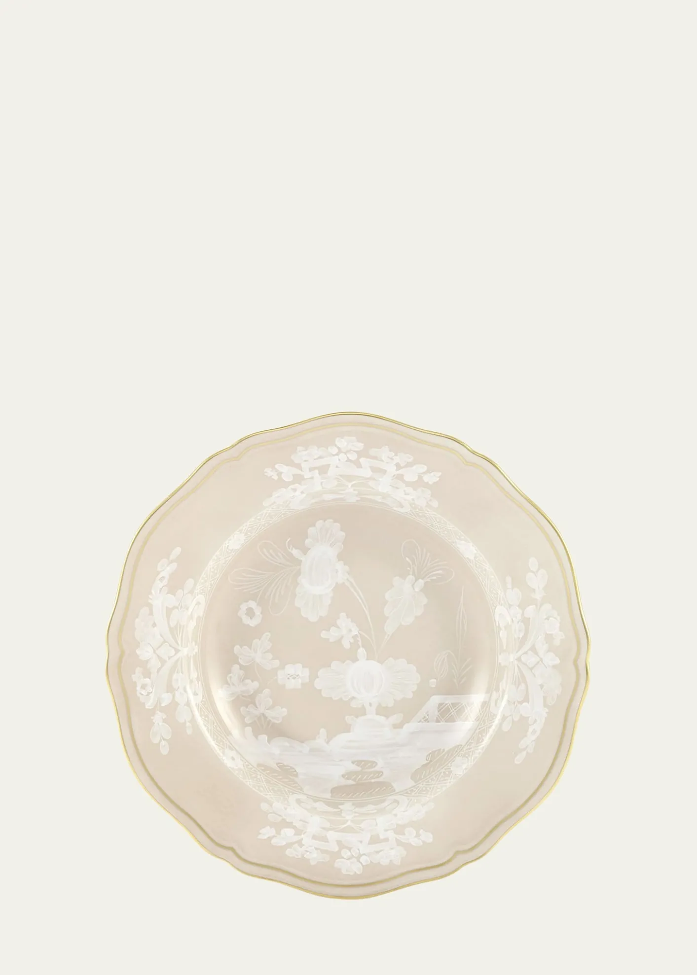 GINORI 1735Oriente Italiano Soup Plate, Meringa