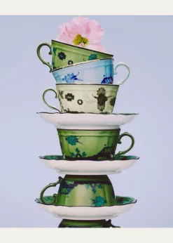 GINORI 1735Oriente Italiano Tea Cup, Malachite