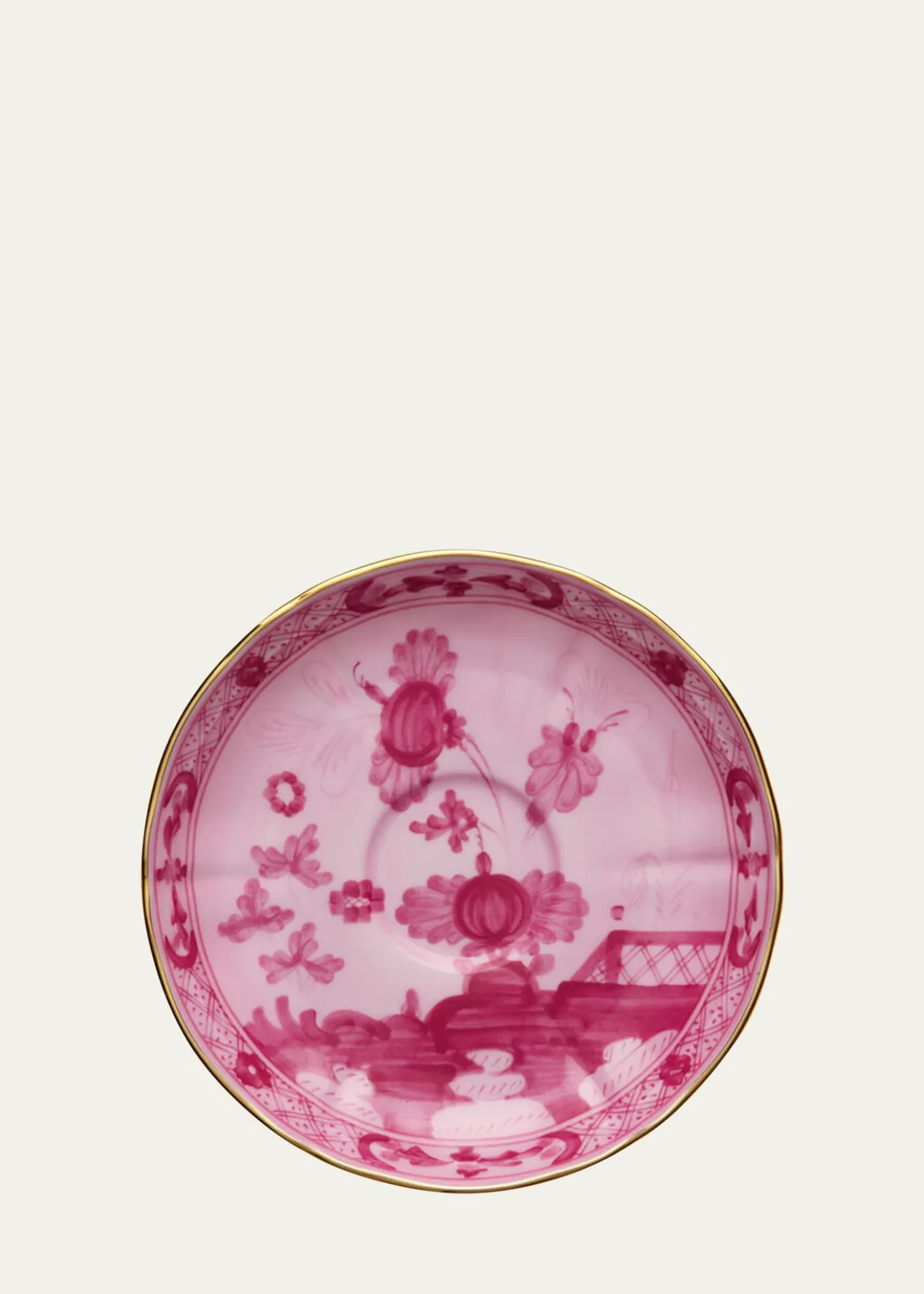 GINORI 1735Oriente Italiano Tea Saucer, Porpora