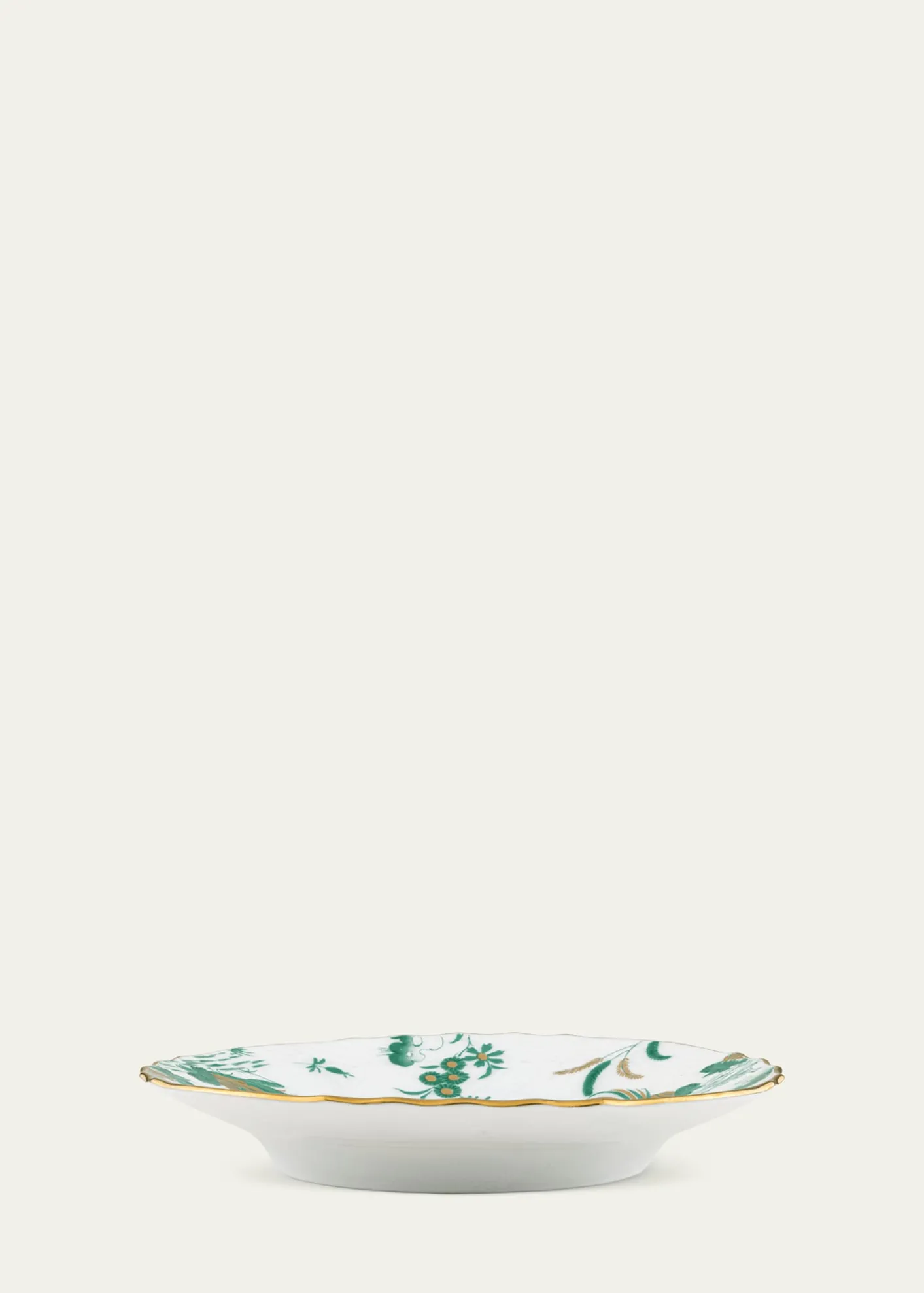 GINORI 1735Oro di Doccia Coffee Saucer, Giada