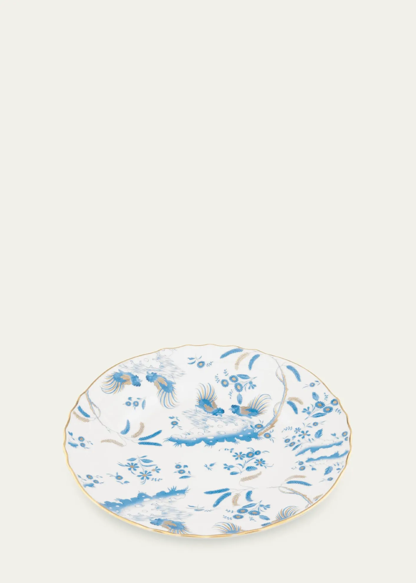 GINORI 1735Oro di Doccia Dessert Plate, Turchese