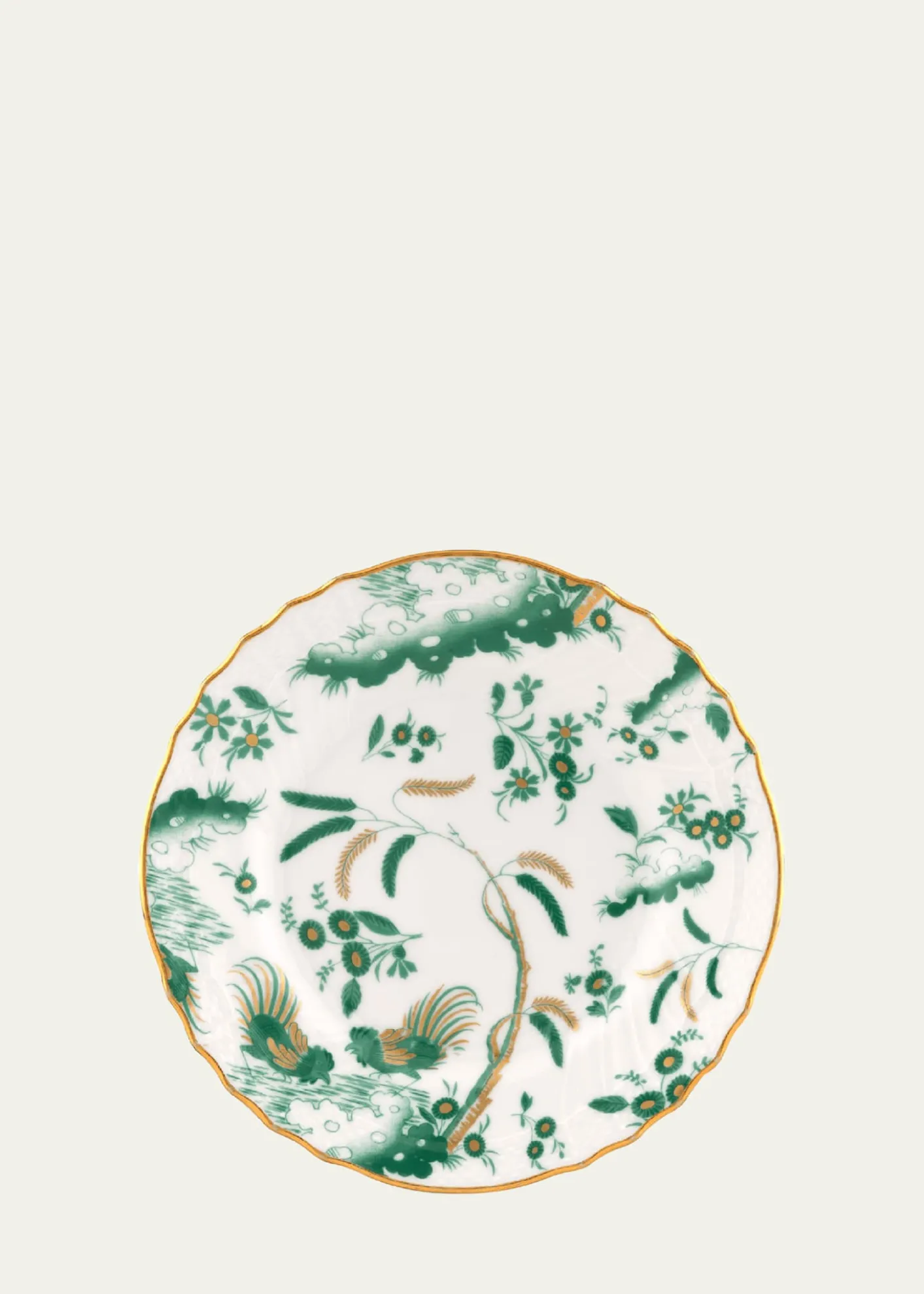 GINORI 1735Oro Di Doccia Giada Bread Plate