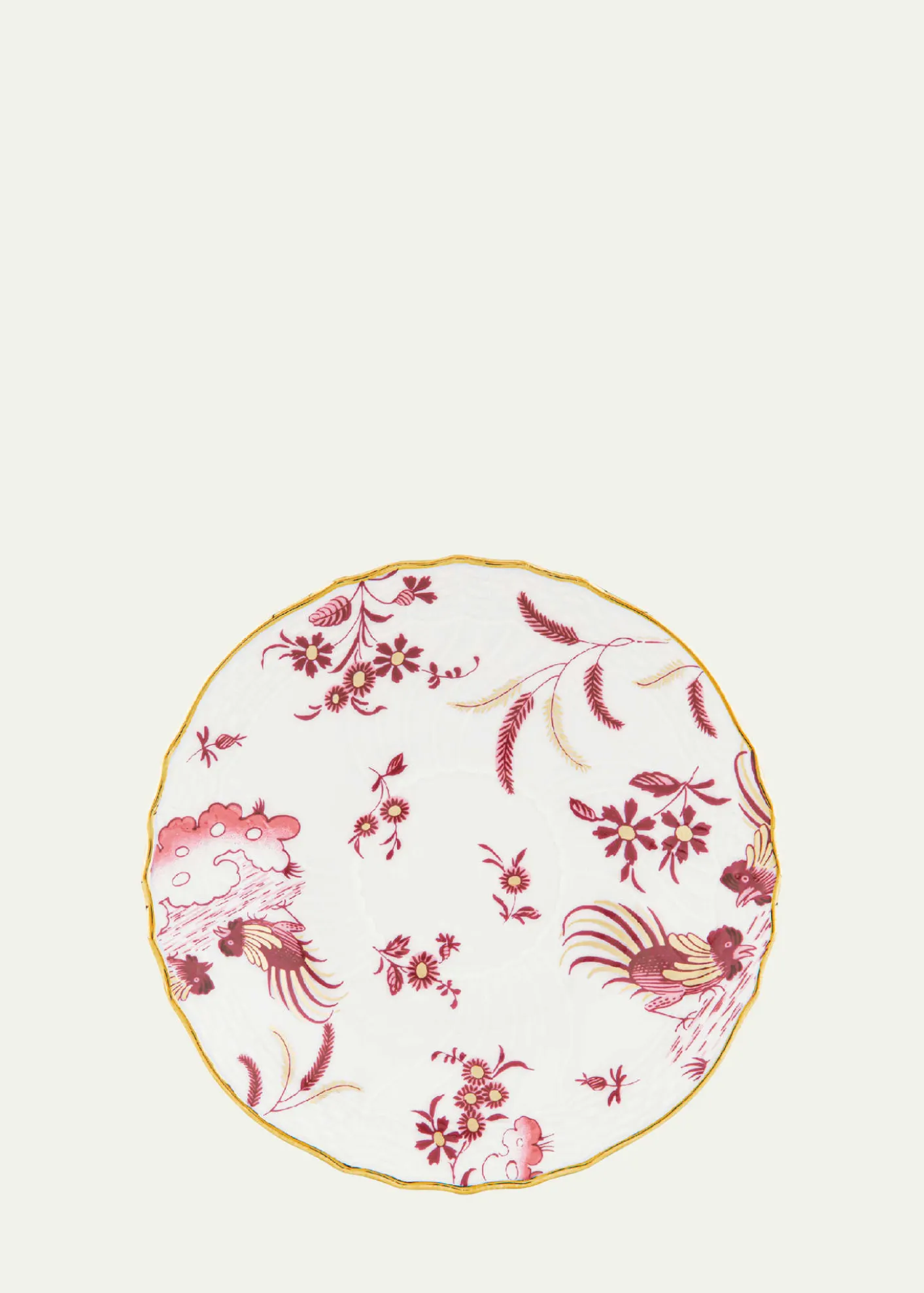 GINORI 1735Oro di Doccia Magenta Coffee Saucer