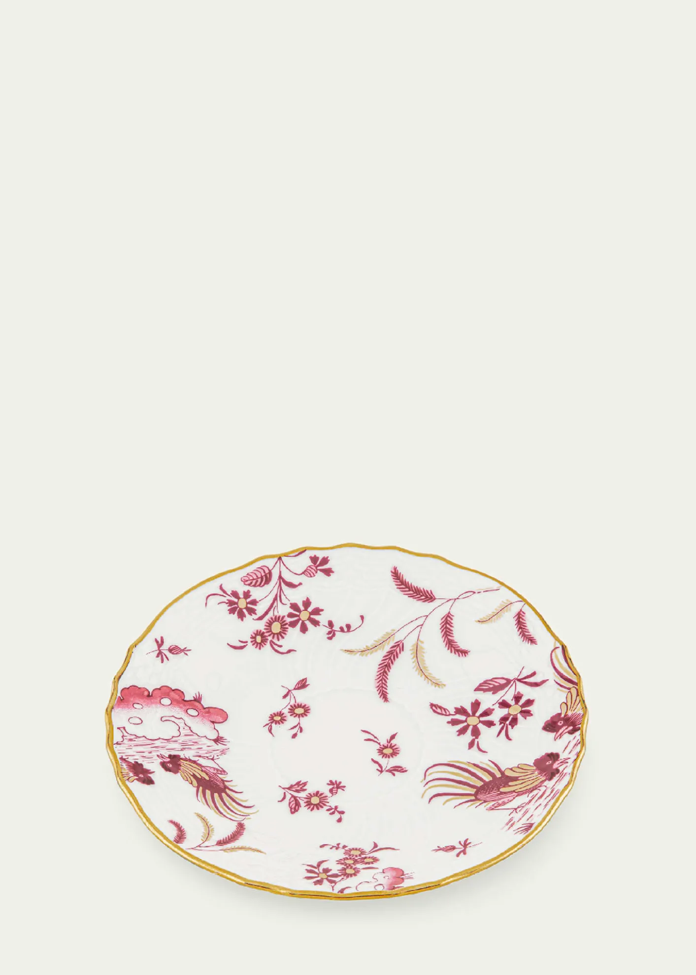 GINORI 1735Oro di Doccia Magenta Coffee Saucer