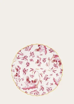 GINORI 1735Oro di Doccia Magenta Charger Plate